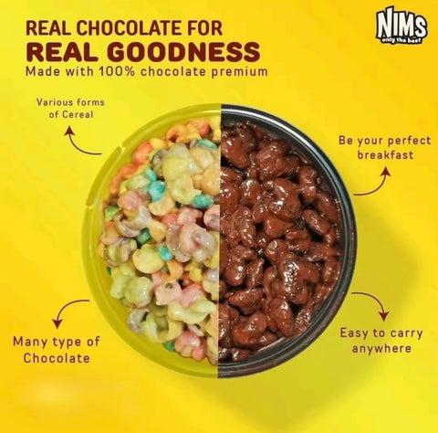 NIMS Assorted Crispy Choco Cups | 3 Flavors - 60g each