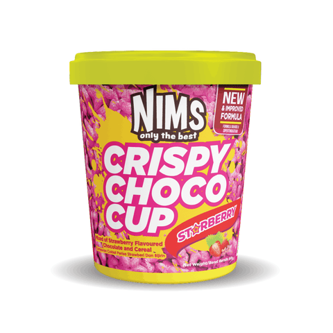 NIMS Crispy Choco Cup – Strawberry - 60g