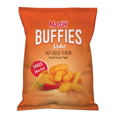 Master Chips Buffies Hot Cheese - 60g